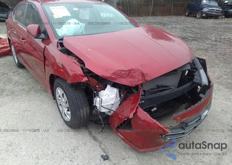 2019 Hyundai Elantra Se from USA, damaged, VIN 5NPD74LF9KH493963